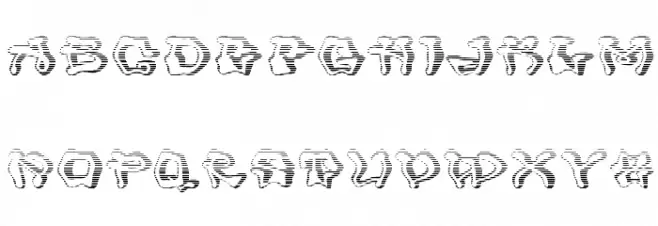 Mondrongo Gradient Polices MAJUSCULES