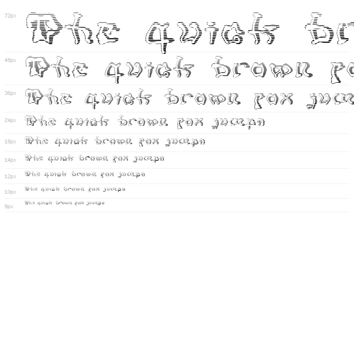 Mondrongo Gradient Waterfall