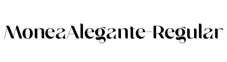 MoneaAlegante-Regular  baixar fontes gratis