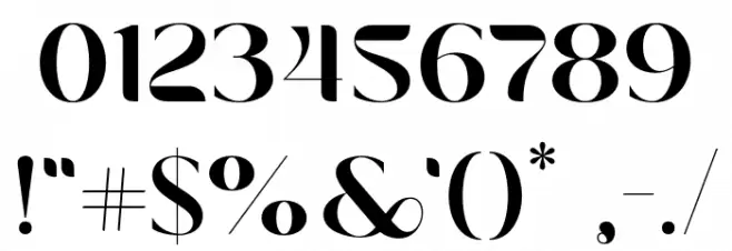 MoneaAlegante-Regular Font OTHER CHARS