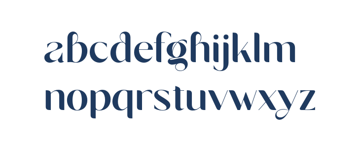 MoneaAlegante-Regular Lowercase