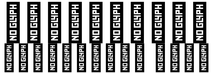 Monecias Regular Font OTHER CHARS