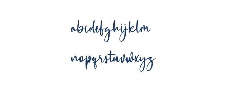 Monesstry Free Regular Lowercase