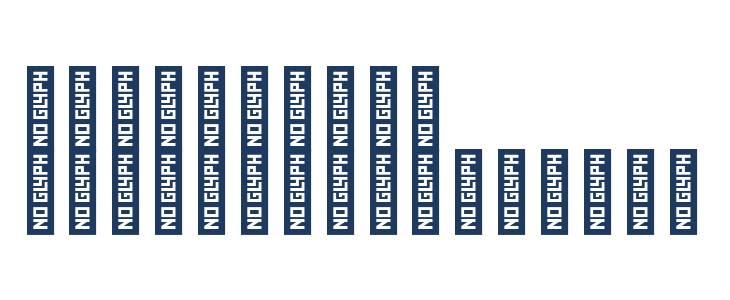 Monexa Demo Regular Other Characters