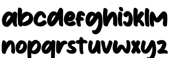 Money Honey Font LOWERCASE