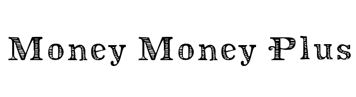 Money Money Plus  baixar fontes gratis