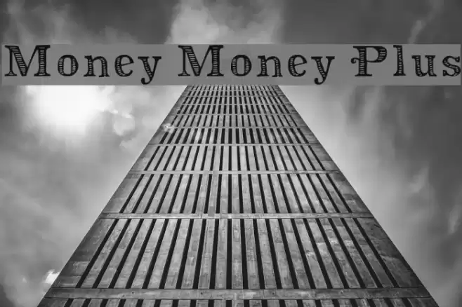Money Money Plus Font examples