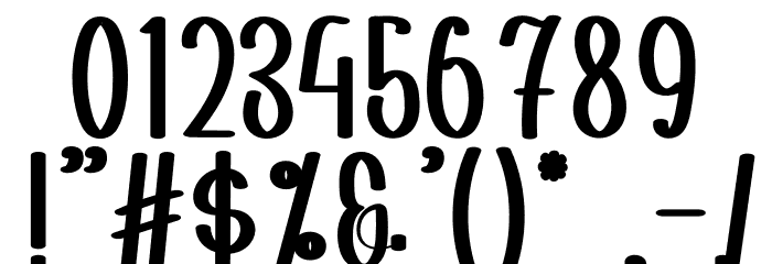 Money Rich Font OTHER CHARS