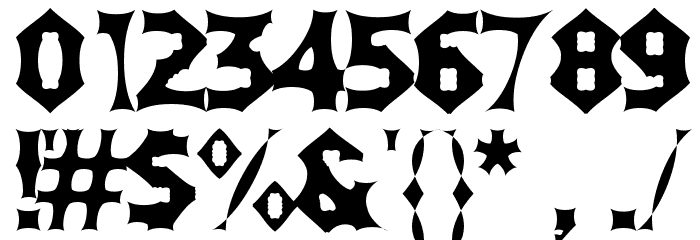 MoneyBox Font OTHER CHARS
