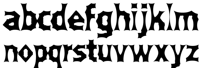 MoneyBox Font LOWERCASE