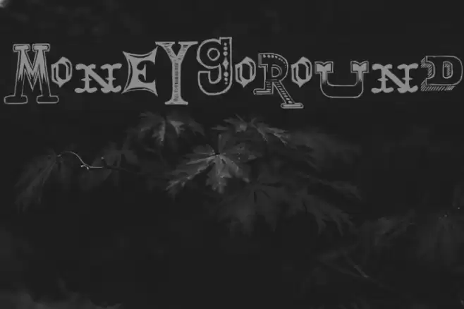 MoneyGoRound Font examples