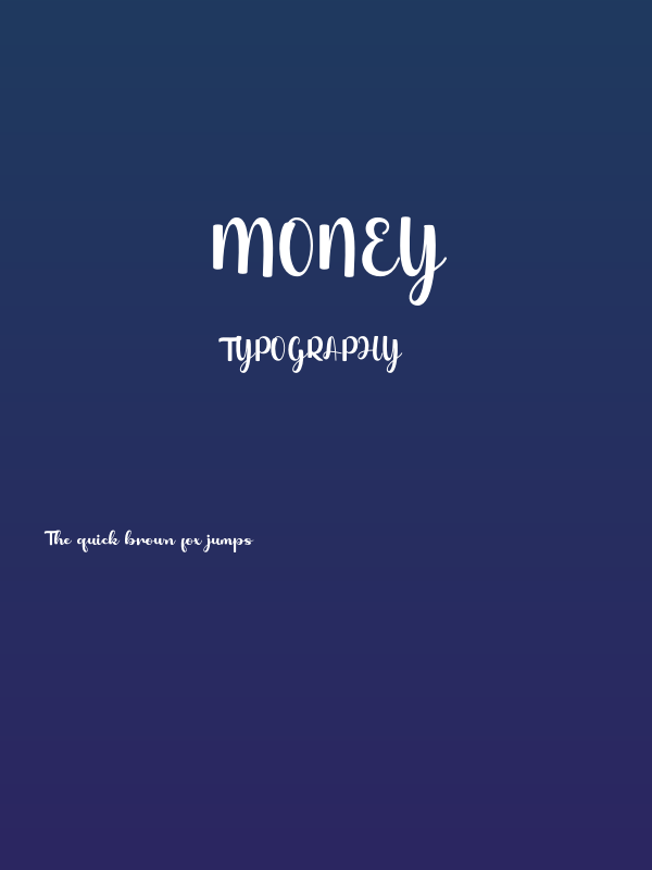 Money Poster