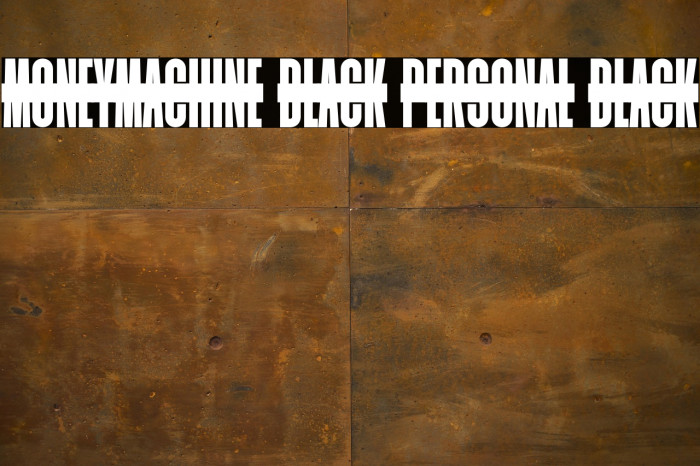 Moneymachine Black PERSONAL Black Example 2