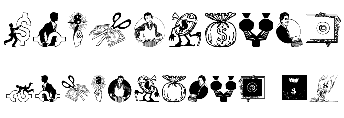 Moneymoney Font OTHER CHARS