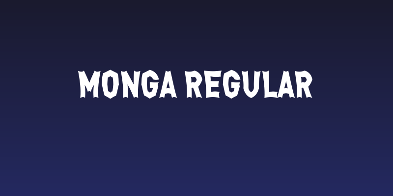 Monga Regular Social Header