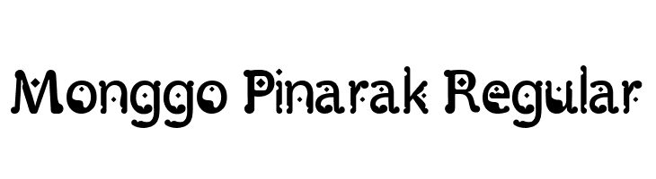 Monggo Pinarak Regular  नि: शुल्क फ़ॉन्ट्स डाउनलोड