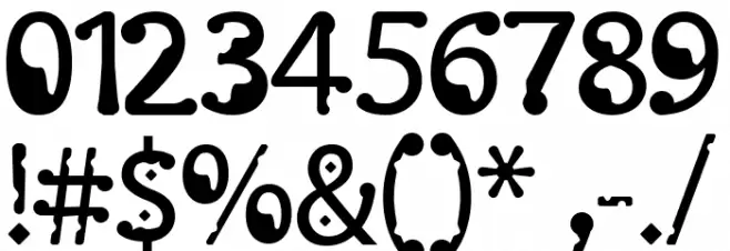 Monggo Pinarak Regular Font OTHER CHARS