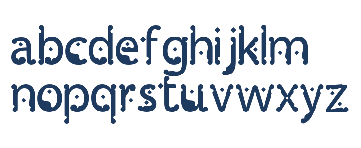 Monggo Pinarak Regular Lowercase