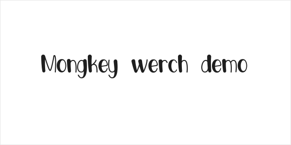 Mongkey werch demo Logo