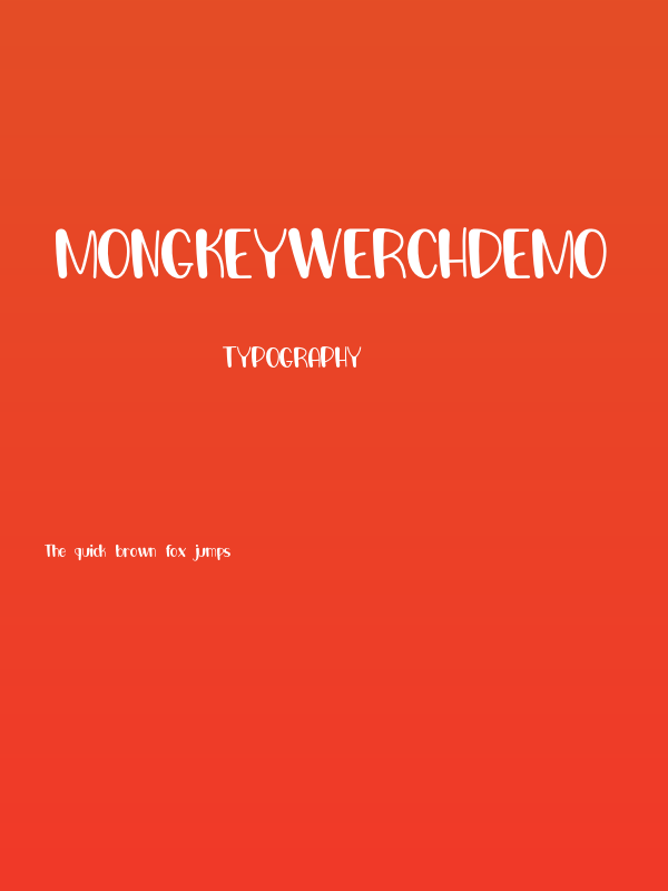 Mongkeywerchdemo Poster