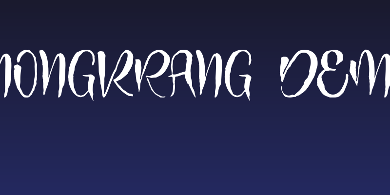 Mongkrang demo Social Header