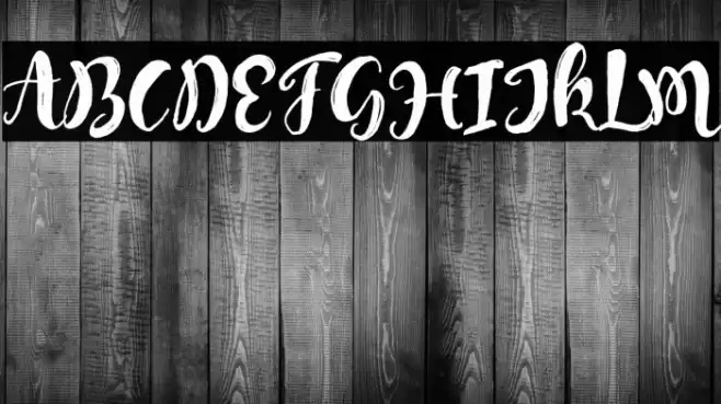 MongnaiScript Font examples