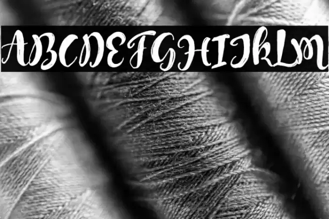 MongnaiScript Font examples