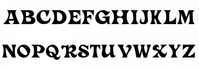 Monic PERSONAL USE ONLY! Font UPPERCASE