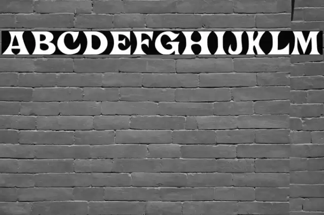 Monic PERSONAL USE ONLY! Font examples