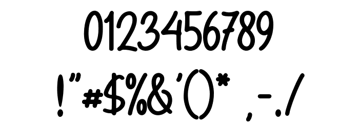 Monica Angeles Font OTHER CHARS