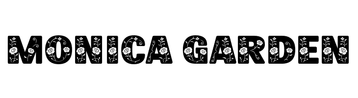 Monica Garden  Descarca Fonturi Gratis