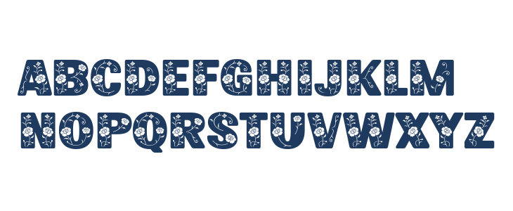 Monica Garden Lowercase