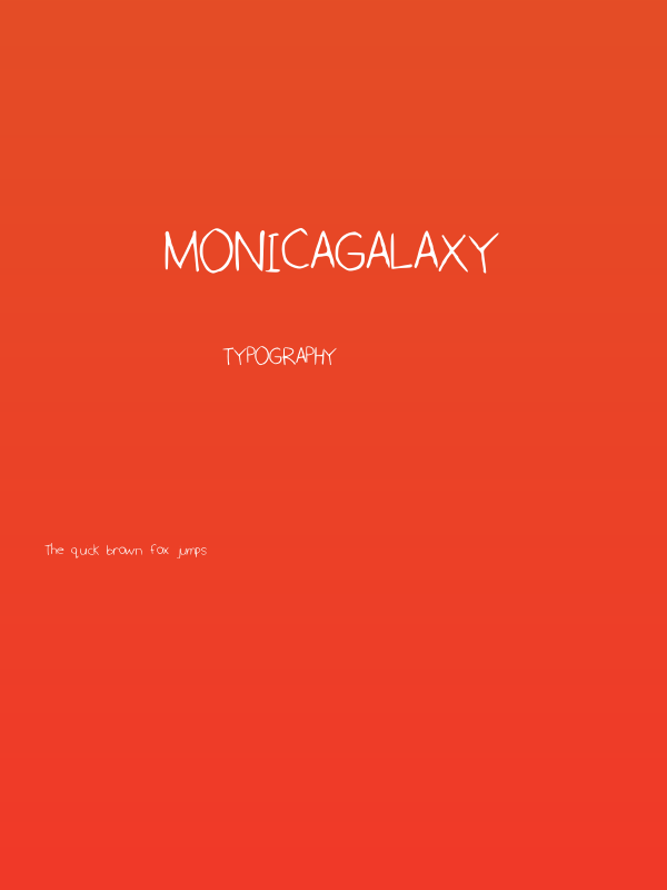 MonicaGalaxy Poster