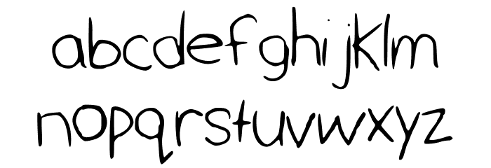 MonicaGalaxy Font LOWERCASE