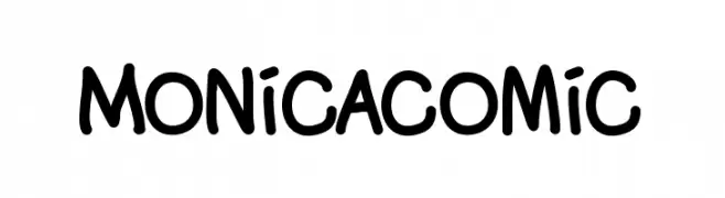 Monicacomic  baixar fontes gratis