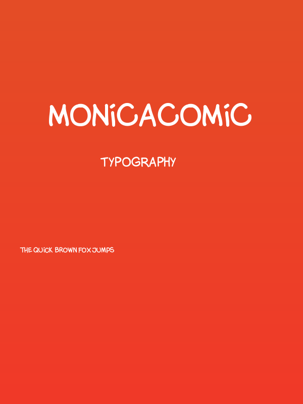 Monicacomic Poster