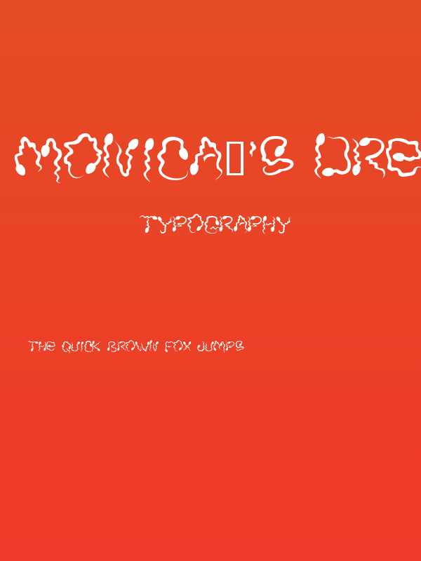 Monica's Dress Poster