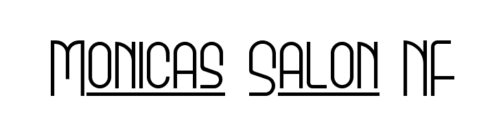 Monicas Salon NF  لخطوط تنزيل