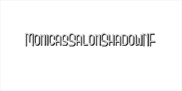 MonicasSalonShadowNF Logo