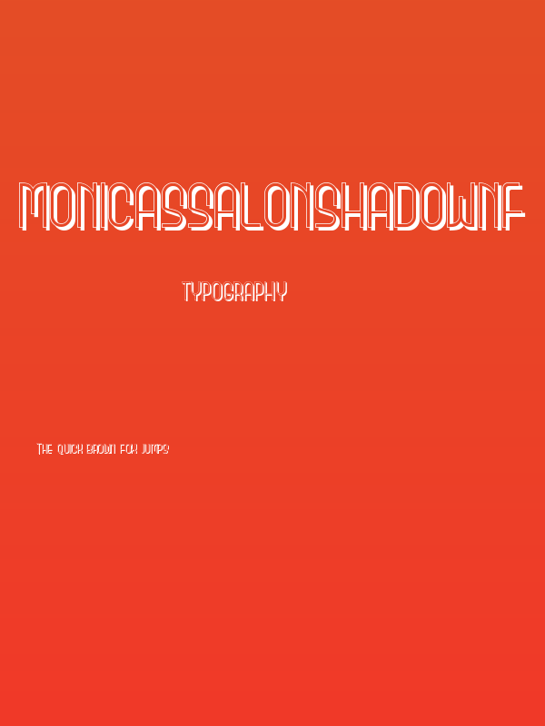 MonicasSalonShadowNF Poster