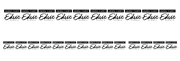 Monice Demo Bold Font OTHER CHARS
