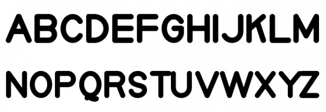 Monice Demo Bold Шрифта ВЕРХНИЙ