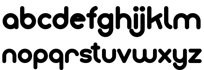 Monice Demo Bold Font LOWERCASE