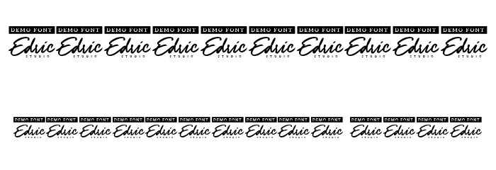 Monice Demo Italic Font OTHER CHARS