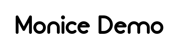 Monice Demo  Descarca Fonturi Gratis