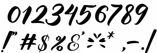 Monicha Font OTHER CHARS