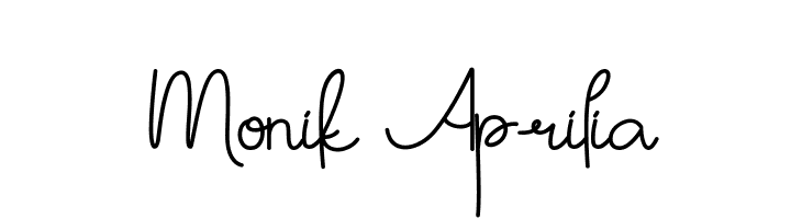 Monik Aprilia  font caratteri gratis