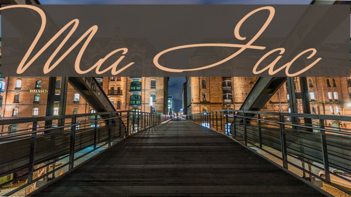 Monika Italic Font examples