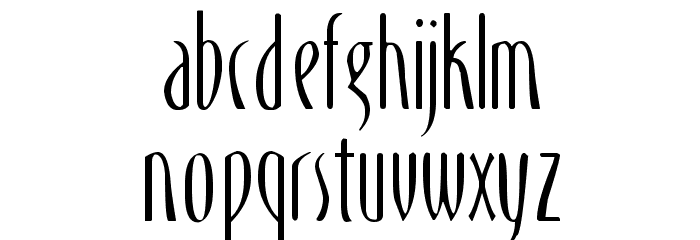 Monika Font LOWERCASE