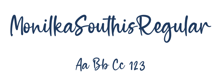 MonilkaSouthisRegular Font Preview